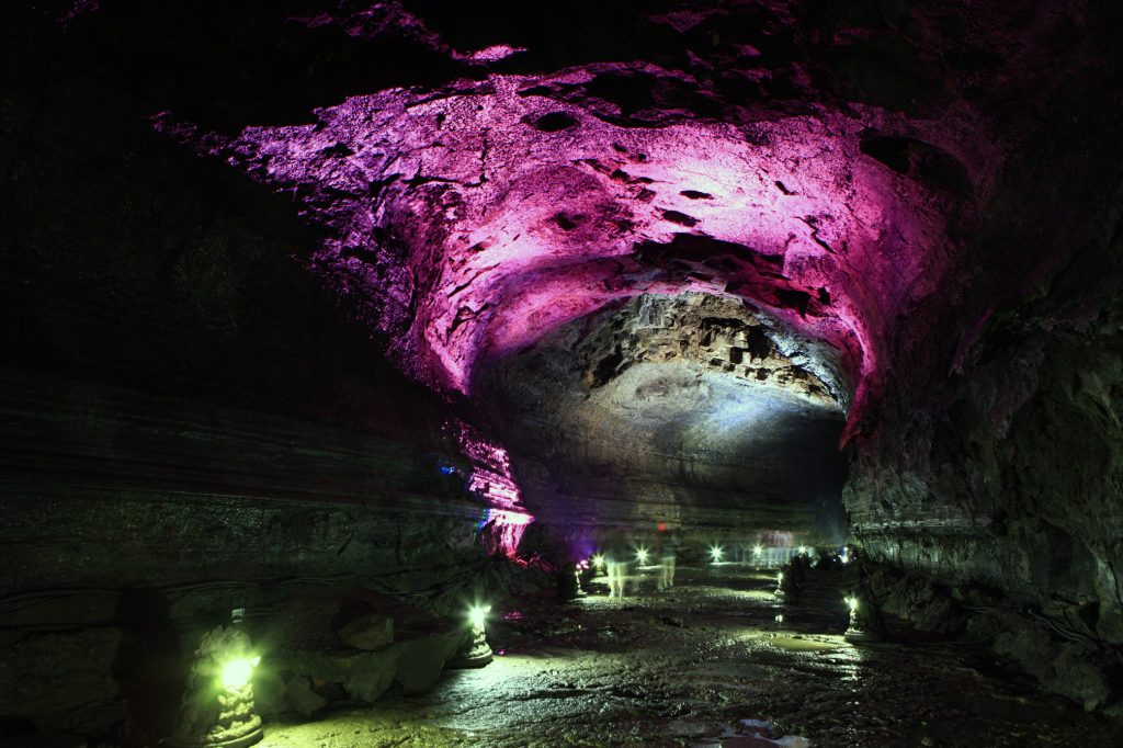 Cueva Manjanggul Jeju Corea Del Sur Monumento Natural