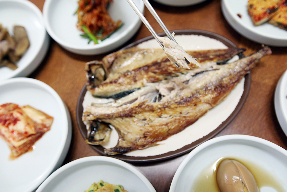 Grilled fish set menu 자갈치 시장 생선구이(부산)