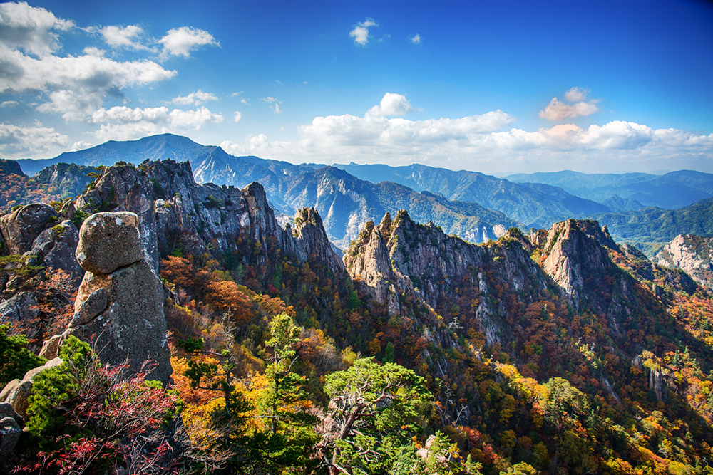 Seoraksan Nationalpark | Koreas schöner Berg | Wandern