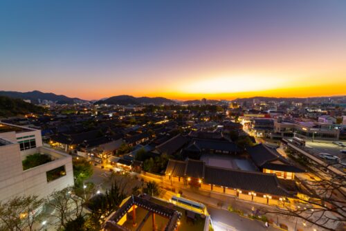 Jeonju Hanok village